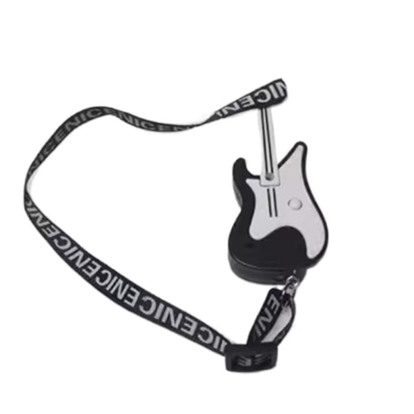 Dukke musikinstrumenter Miniature elektrisk guitar SORT 1 1 black 1-1