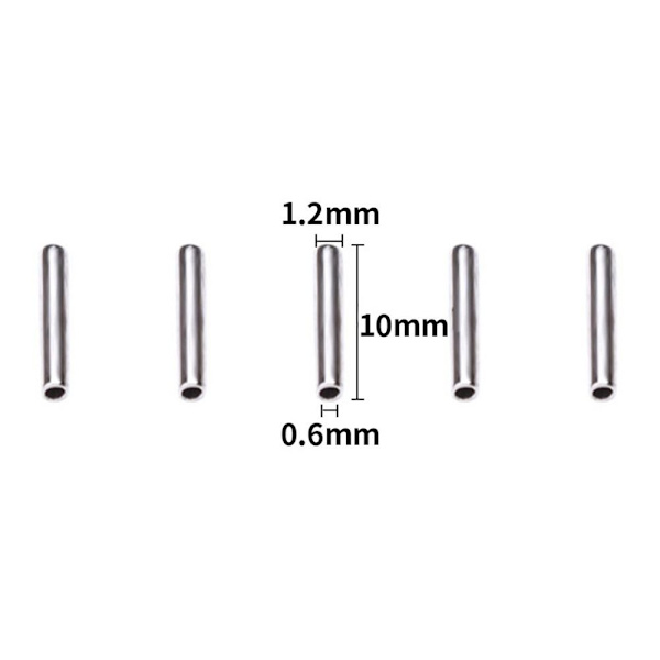 Krymphylsor för fisketråd Tube Line 1,8X8 1,8X8 1.8X8