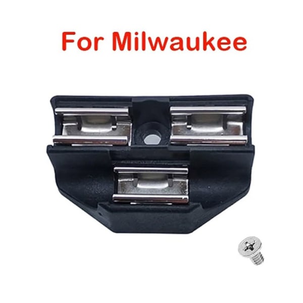 1 Stk skruefesteenheter Dobbel borkroneholder FOR MILWAUKE For Milwauke