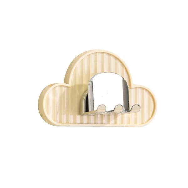 Tandborsthållare Munsköljskopphållare VIT MOLN MOLN White Cloud-Cloud