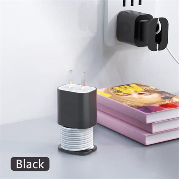 Silikonladdarskydd för iPhone SVART Black