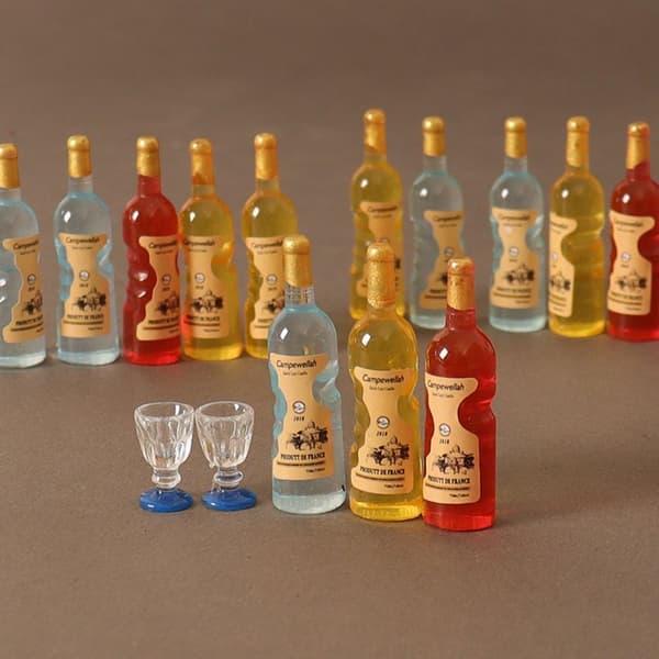 1/12 Dockhus Miniatyr Vin Leksak 4 4 4