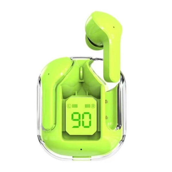 HQAi H4 Tws hörlurar trådlösa Bluetooth 5.0 hörlurar green