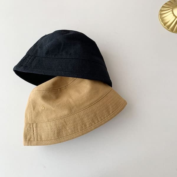 Fiskarhatt i bomull för dam, sommarhatt, KAFFE 48 cm Coffee 48cm