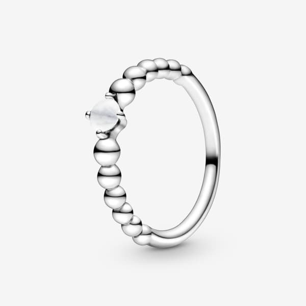 Pärlringar Ädelsten Ring NR. 549 9 No. 549