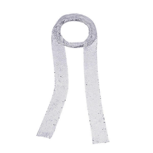 Kaulakoru pitkä mesh SILVER SILVER Silver
