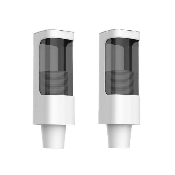 2 stk Koppholder-koppdispenser GRÅ Gray