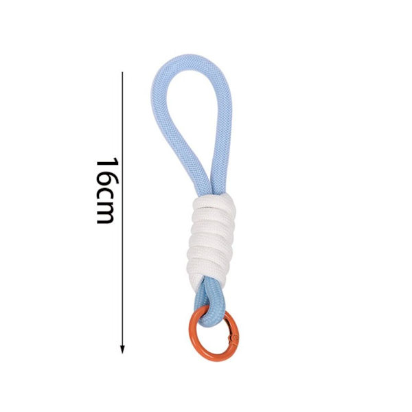Flettet Nøglering Anti Lost Knot Rope Strap 2 2 2