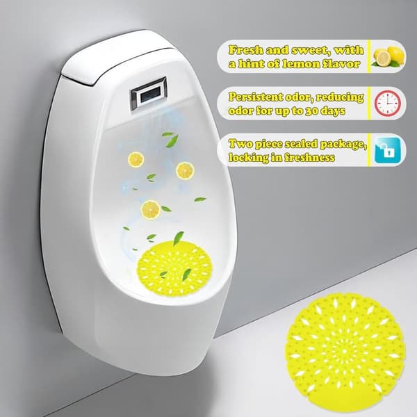Toalettrensing og luktfjerning Deodoriserende Aroma 10PcsYellow-set