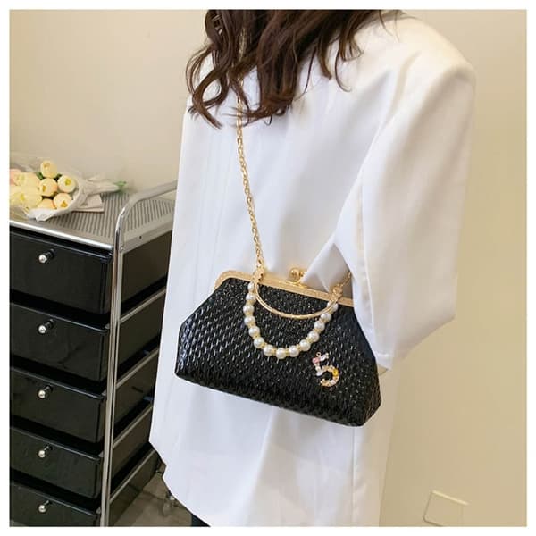 Skuldertasker Aften Clutch SØLV silver