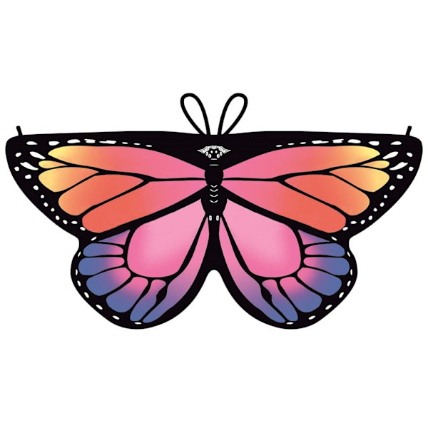 Butterfly Cape Butterfly Wings Sjal 07 07 07