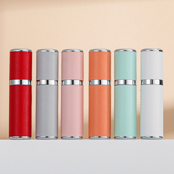 5 ml Parfym Delad Flaska Sprayflaska GRÅ grey