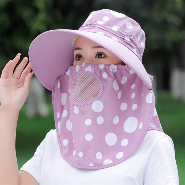 Solhatt Solbeskyttelse MØRK ROSA dark pink