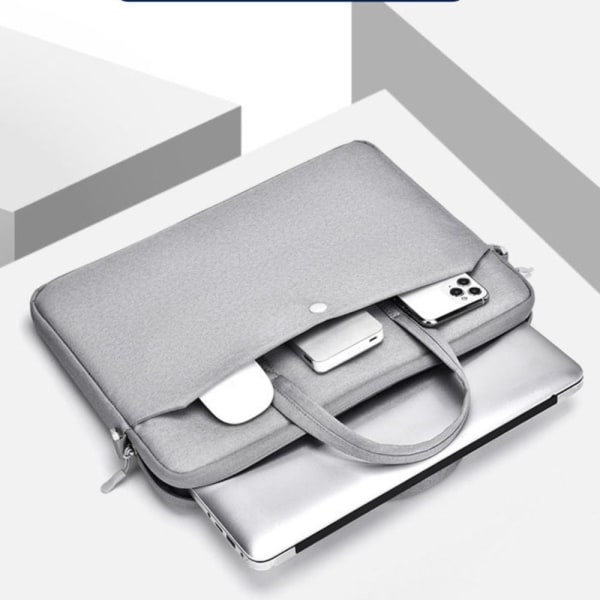 Laptop Sleeve Bag Notebook Case Fodral GRÅ 15,6 16 tum 15,6 16 grey 15.6 16 inch-15.6 16 inch