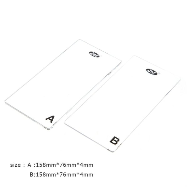 Udstansningsprægemaskine Udstanset maskine 2 STK SKÆREMÆTTE 2pcs Cutting Mat