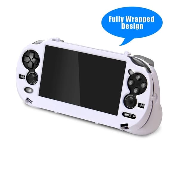 Spelkontrollfodral Gamepad Handgrepp VIT white