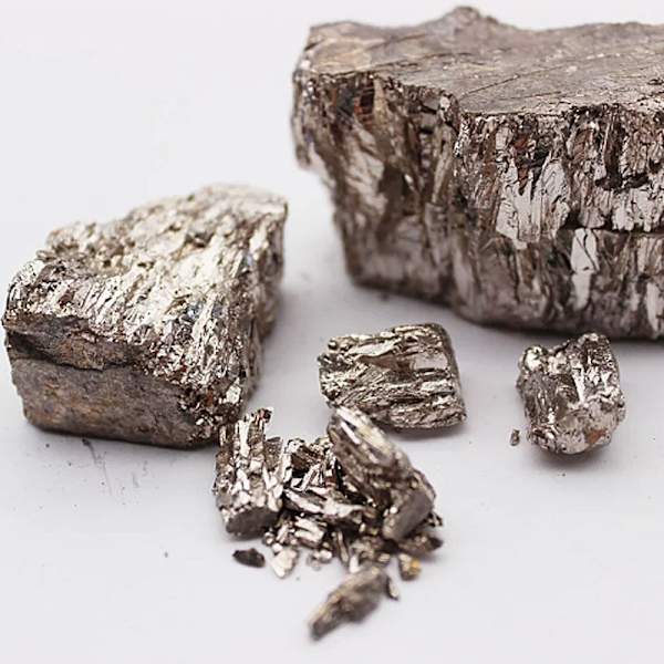 Vismut Ingot Chunk 100G Vismut Metall 99,99 % ren kristall 100g