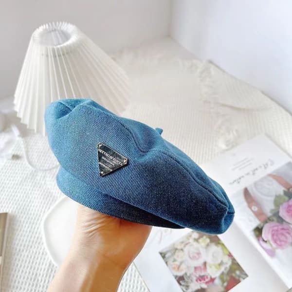 Denim Baretti Hatut Maalarin Lakki A A A
