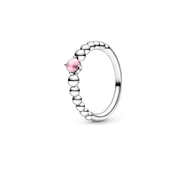 Perleringe Ædelstensring NR. 502 2 No. 502