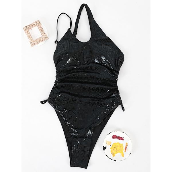 Badetøjsbikinisæt SORT M Black M