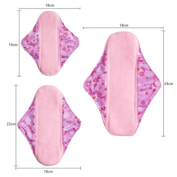 Månedlige absorberende menstruationsvaskbare trusser L L