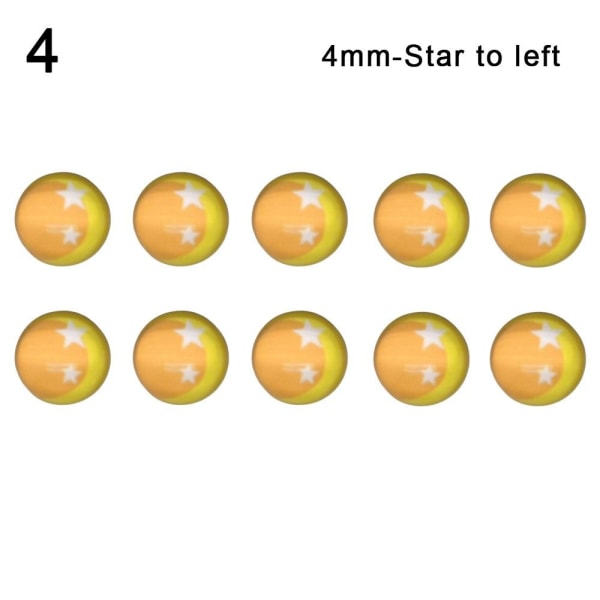 10 st/5 par Eyes Crafts Eyes Puppet Crystal Eyes 4MM-STAR TO 4mm-Star to left4