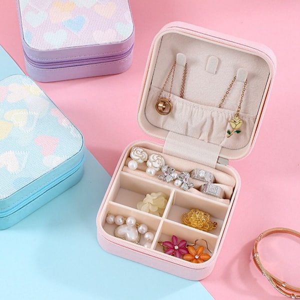 Øreringe Ring Box Smykker Display Case STYLE 3 STYLE 3 Style 3
