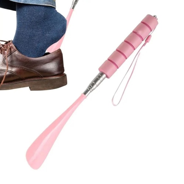 Sisäänvedettävä Shoehorn Shoe Horn PINK pink