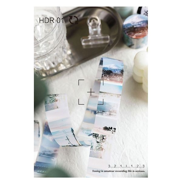 PET Tapes DIY Scrapbooking Collage Brevpapper 3 3 3