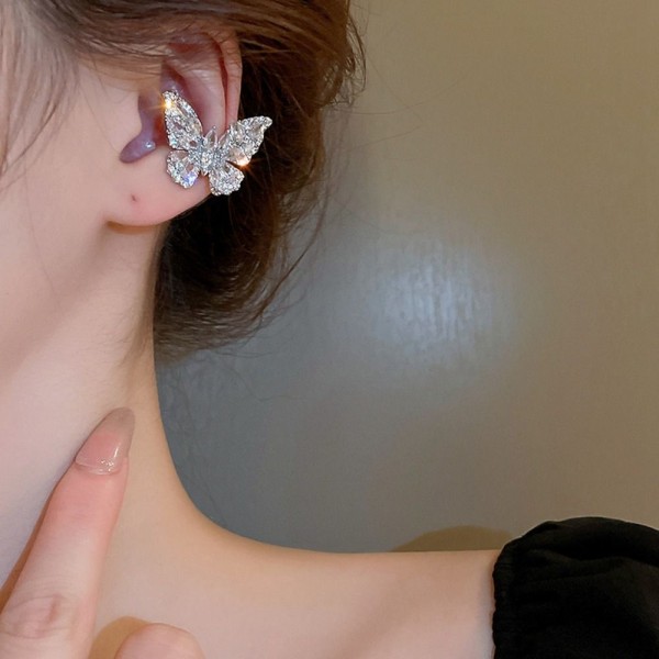 Butterfly Ear Clip Kvast ørering STYLE 5 STYLE 5 Style 5