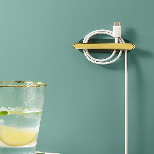 4 STK USB Kabel Organizer Skrivebord Kabelholder STIL 2 STIL 2 Style 2