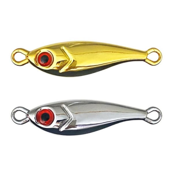 Fiskelokk Metal Jig Lure SØLV 30G 30G silver 30g-30g