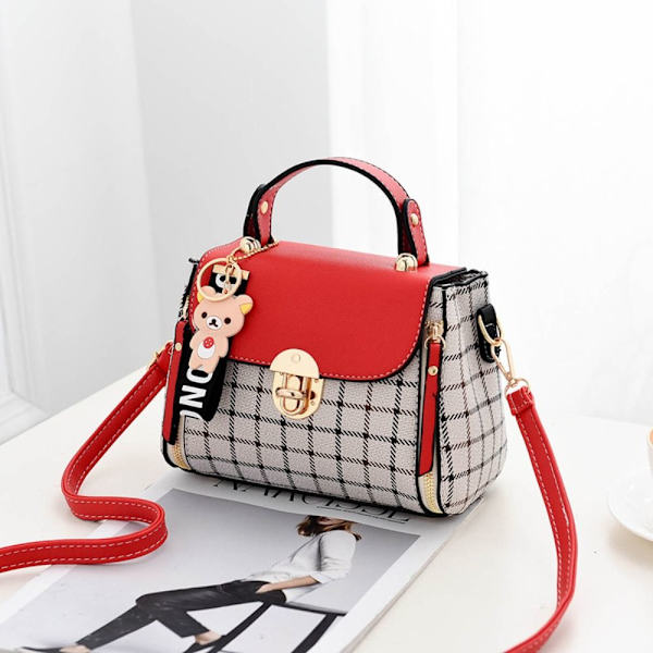 Skuldertasker Crossbody-taske RØD L red L