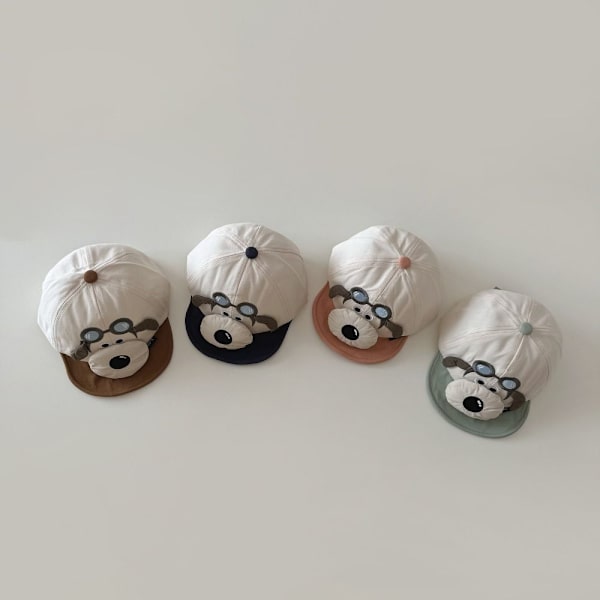 6-24M Baby Baseball Hat Peaked Cap GRÖN Green