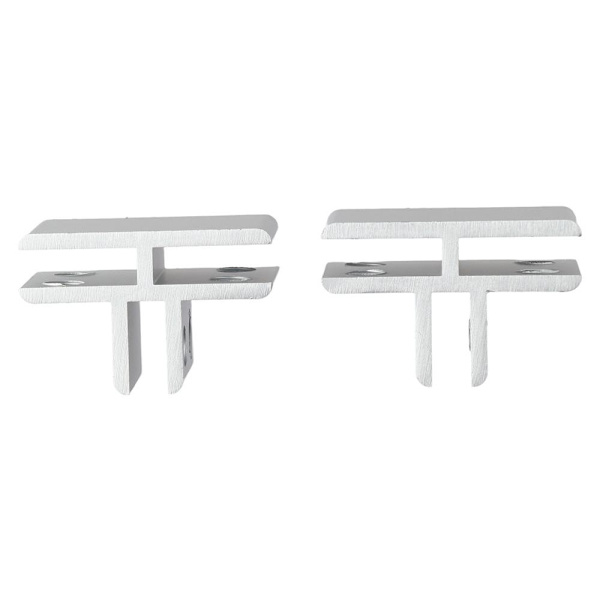 2-pack Glasklämma Partition Support 2 2 2