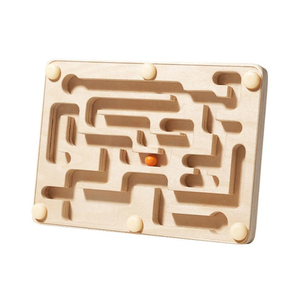 Trä Balans Maze Game Labyrint Balans Brädspel Trä wooden