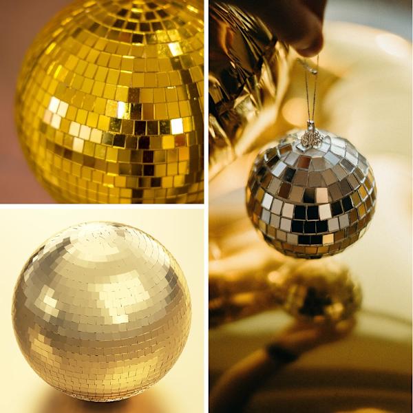 Mosaik Fliser Disco Fliser GULD 3200STK 3200STK gold 3200pcs-3200pcs