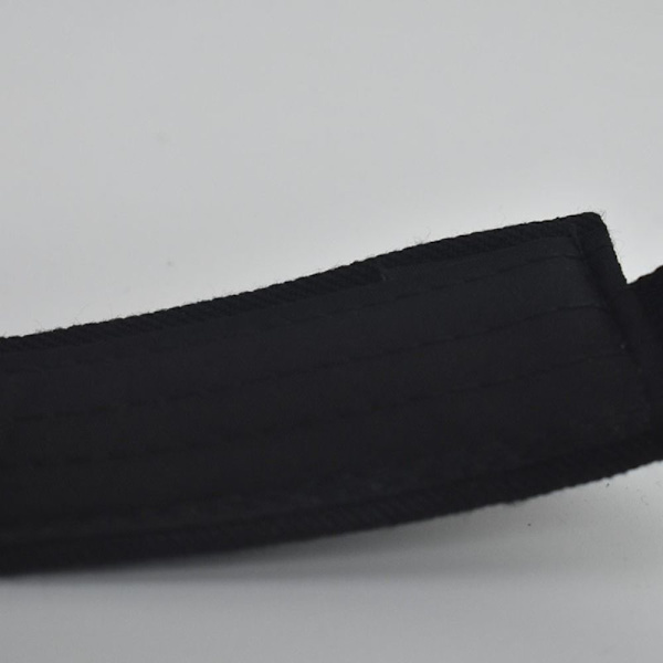 Broderi Visir Caps Solskærm Hatte SORT black