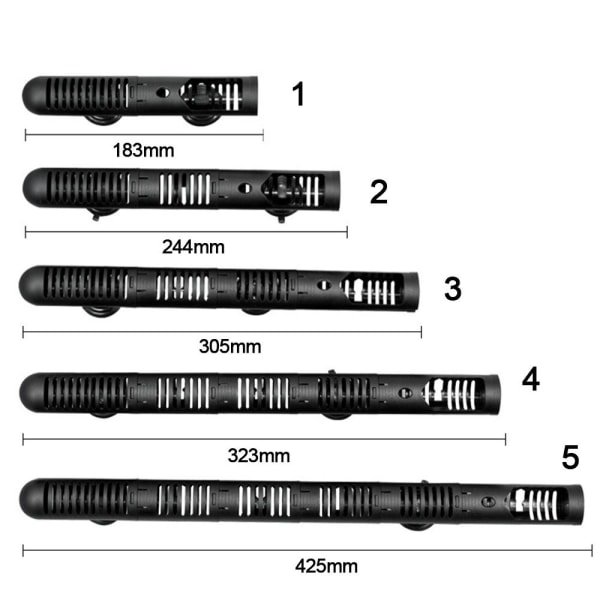 Fish Tank Heater Guard Varmestang beskyttelseshylse 3 3 3