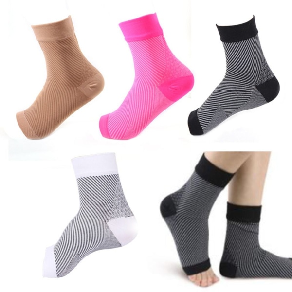 Neuropati Sokker Soothe Relief Compression Socks S/MBLACK SORT S/MBlack
