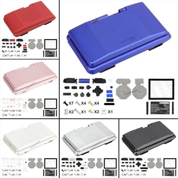 Full Housing Shell Game Console Case 1 1 1