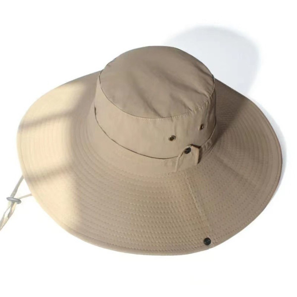 12cm Brätte Buckets Hat UV-skydd Solhatt SVART black