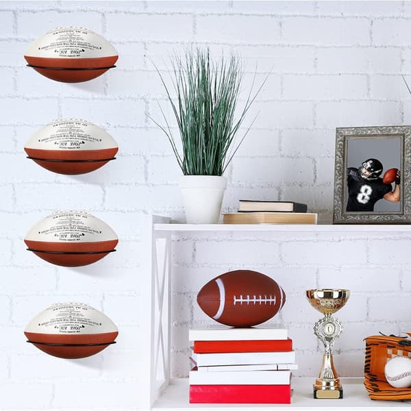 Rugby Rack Ball Display Holder Metall Ballholder