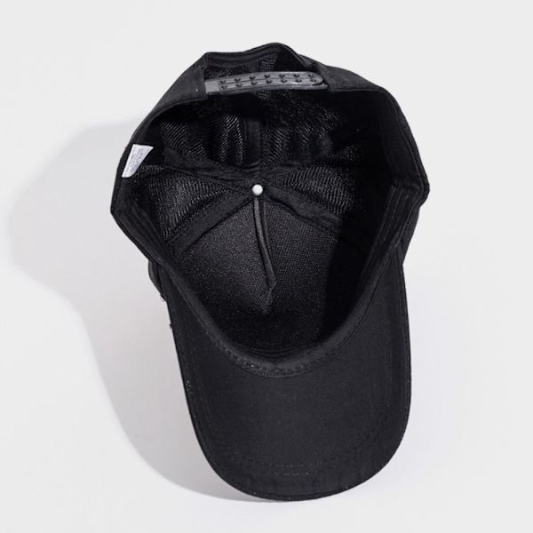 Rhinestone Baseball Caps Solhat SORT Black