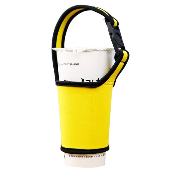 Water Cup Cover Cup Sleeve KELTAINEN Yellow