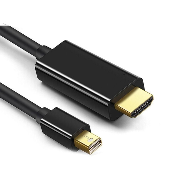 Kabel Mini DP til HDMI-kompatibel、 Videoledning 1.8M