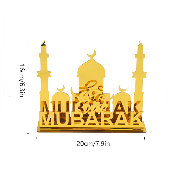 Akryl Speilbord Eid Al-Fitr Dekor C C