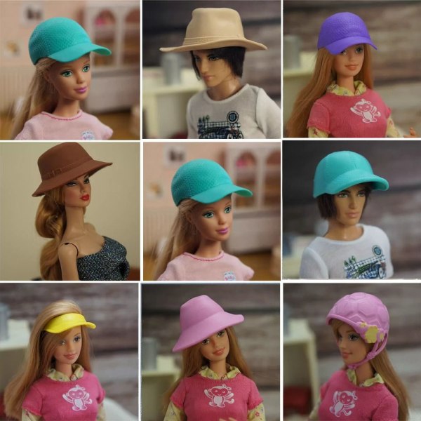 Doll Hat Baseball Cap 4 4 4