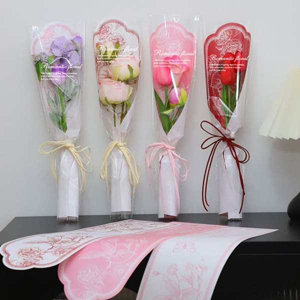 10 st Blomomslags-påse Blomförpacknings-påse D D D