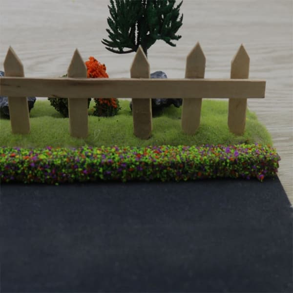 3 ark miniatyrträdgårdsdekor, slitstark statisk 2 2 2